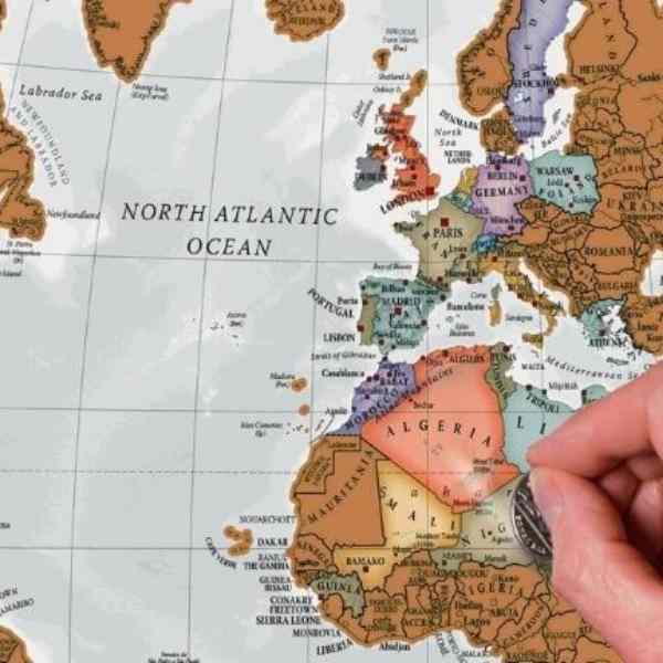 Scratch map