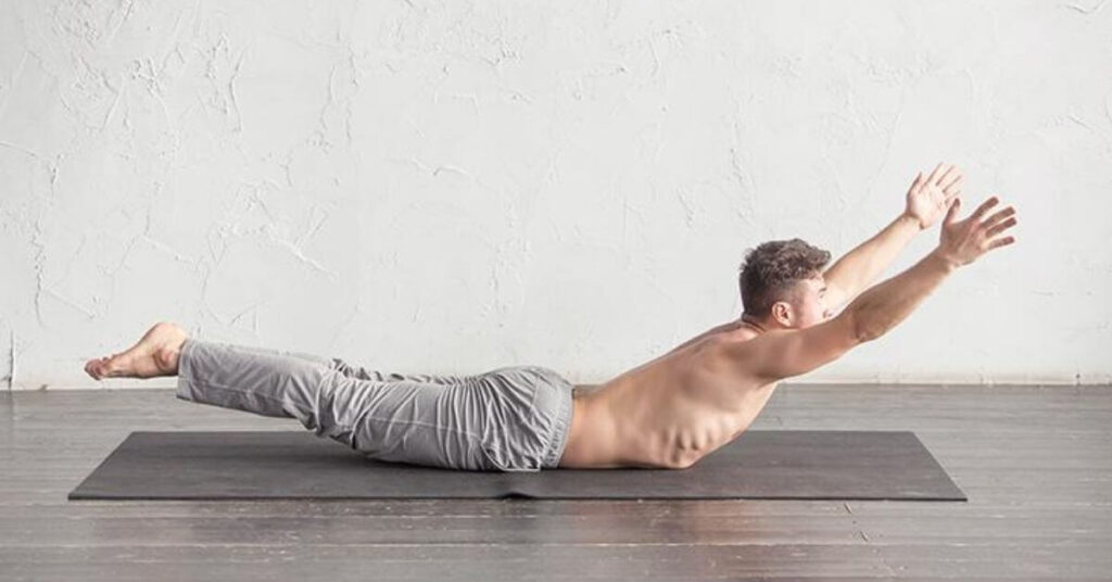 locust pose